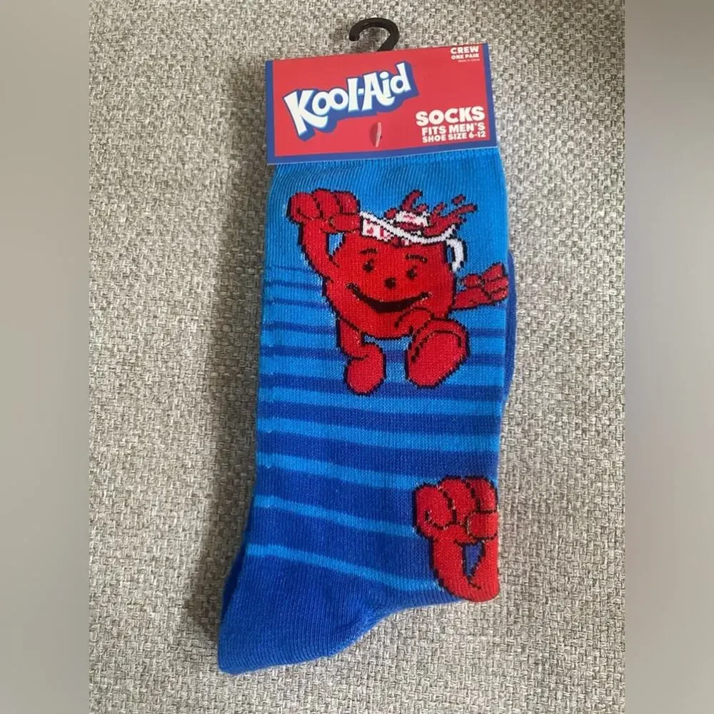 Kool Aid Guy Novelty Crew Socks
